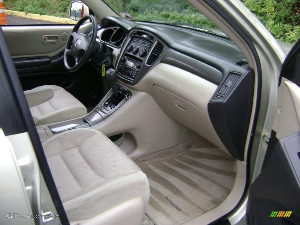2001 Toyota Highlander Standard Highlander Model Interior Color Photos