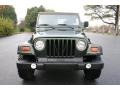 1998 Moss Green Pearl Jeep Wrangler SE 4x4  photo #2