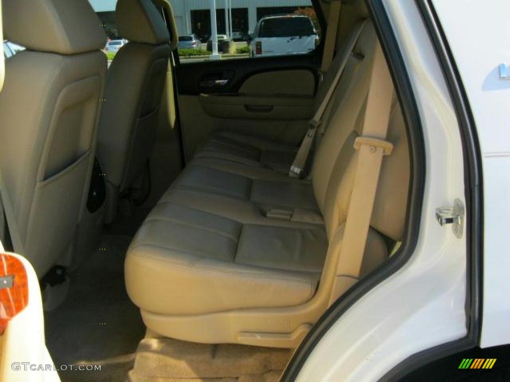 2007 Tahoe LT - Summit White / Light Cashmere/Ebony photo #22
