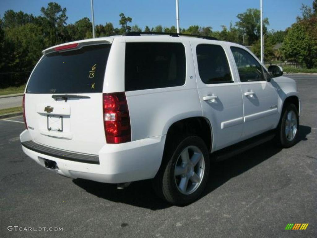 2007 Tahoe LT - Summit White / Light Cashmere/Ebony photo #28
