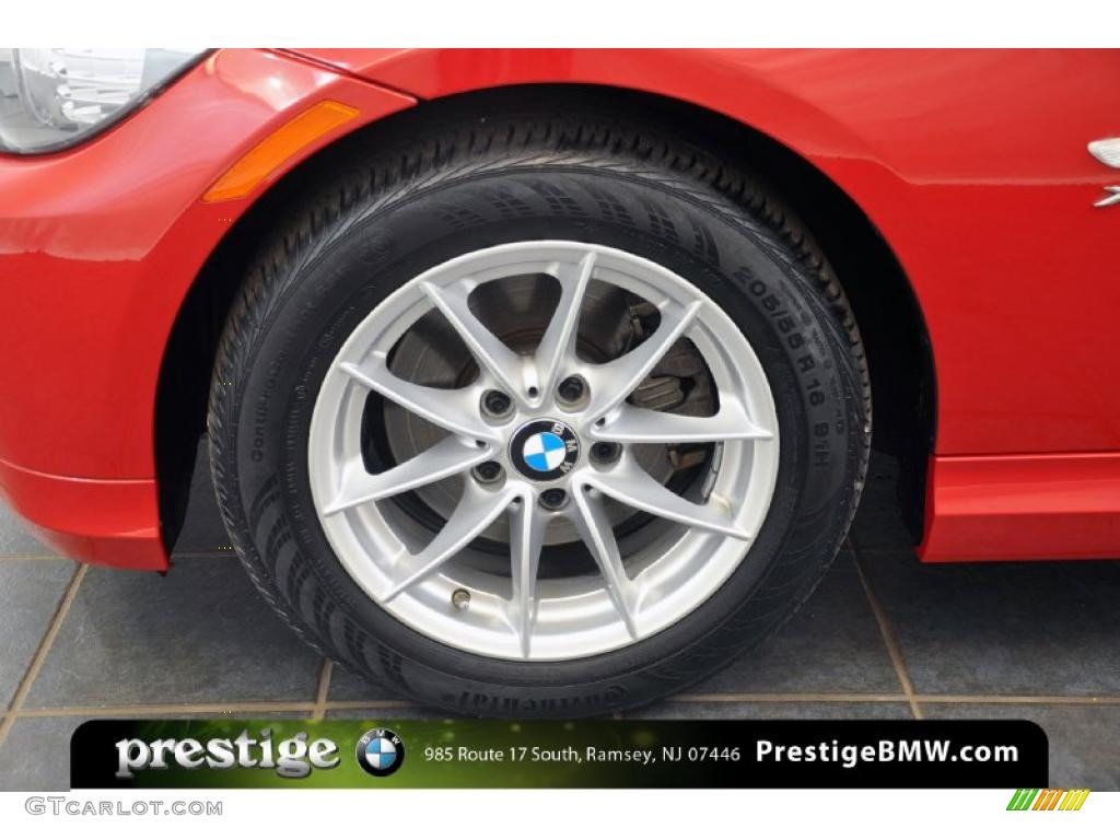 2010 3 Series 328i xDrive Sedan - Crimson Red / Black photo #8
