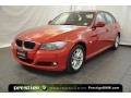 2010 Crimson Red BMW 3 Series 328i xDrive Sedan  photo #1