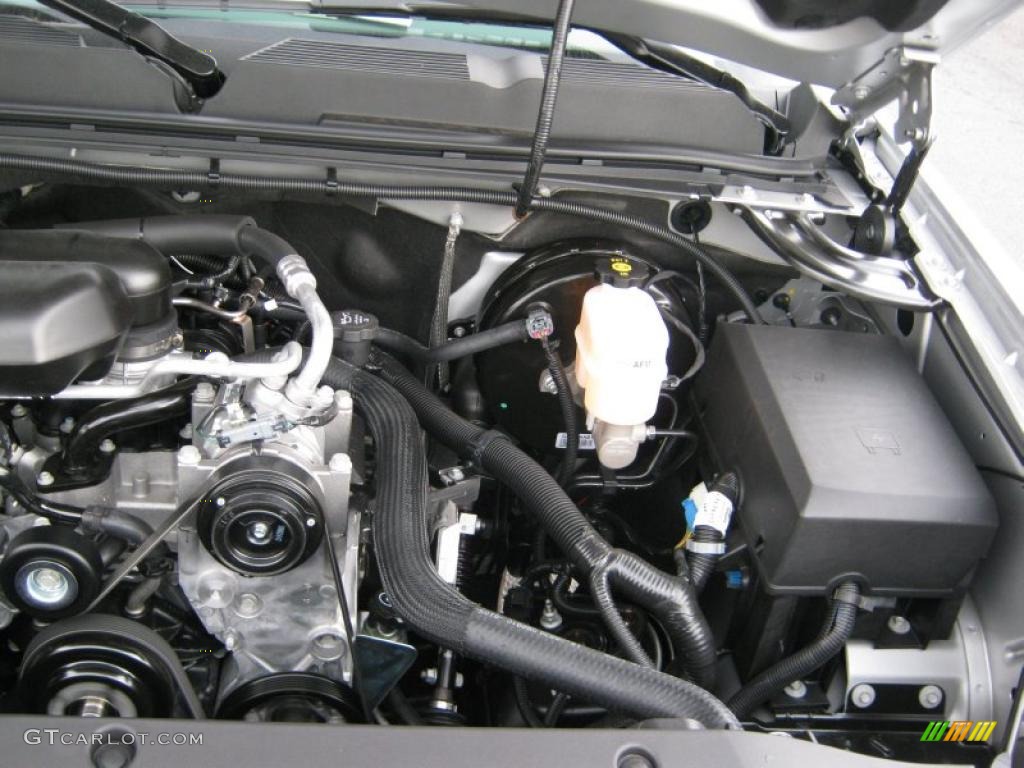 2011 Silverado 1500 Regular Cab - Sheer Silver Metallic / Dark Titanium photo #19