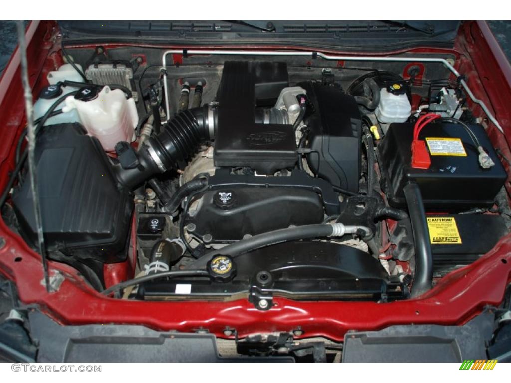 2004 Chevrolet Colorado LS Extended Cab 3.5 Liter DOHC 20-Valve Vortec 5 Cylinder Engine Photo #38375302