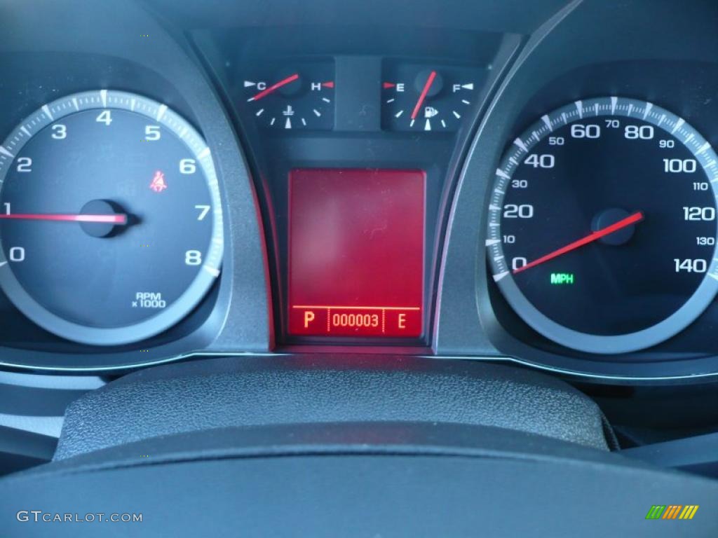2011 GMC Terrain SLE AWD Gauges Photo #38375710