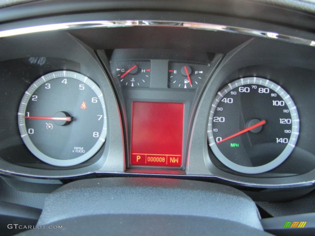 2011 GMC Terrain SLE Gauges Photo #38376130