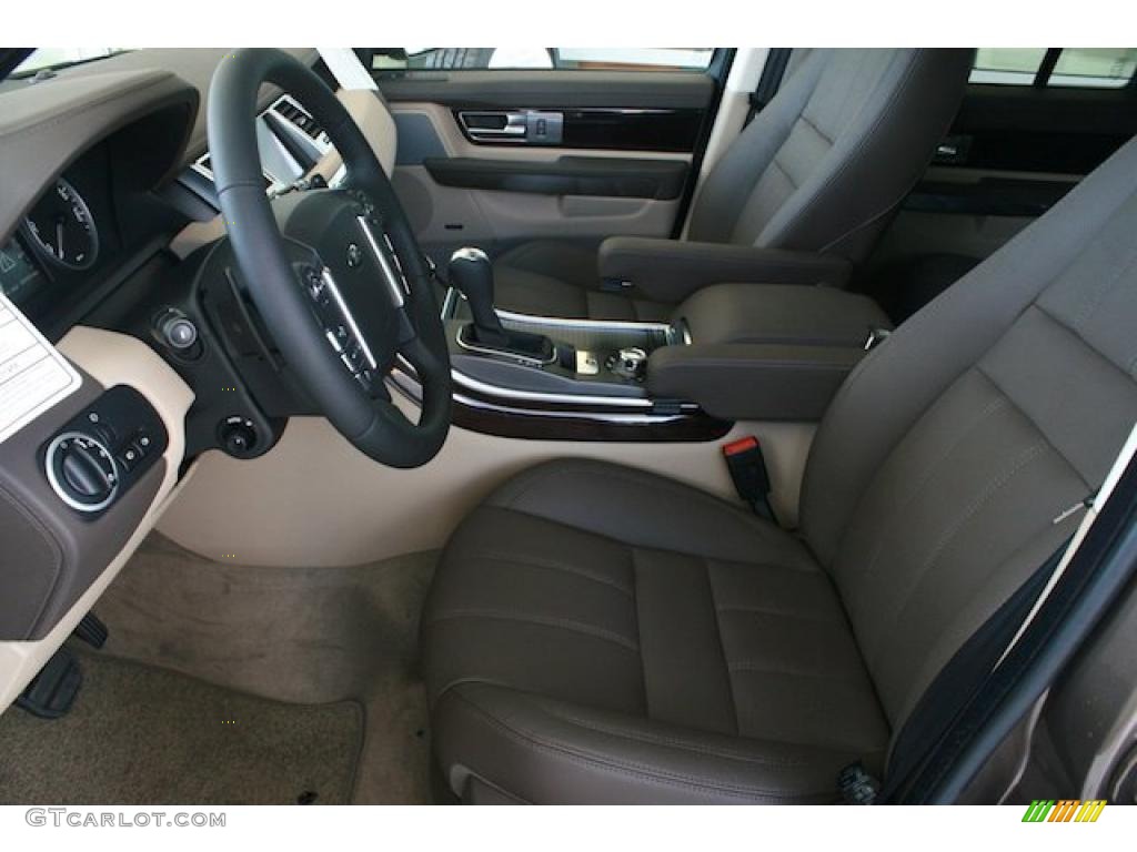 Arabica/Nutmeg Interior 2011 Land Rover Range Rover Sport Supercharged Photo #38376174