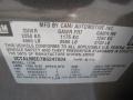 2011 GMC Terrain SLE Info Tag