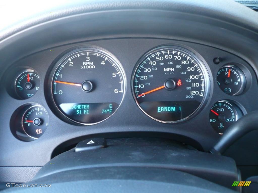 2011 GMC Sierra 2500HD Denali Crew Cab 4x4 Gauges Photo #38376498