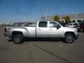 Pure Silver Metallic - Sierra 3500HD SLT Crew Cab 4x4 Dually Photo No. 3