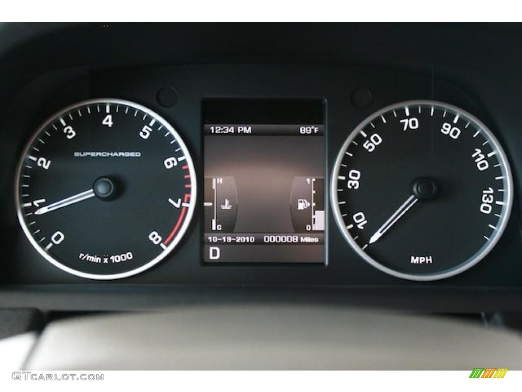 2011 Range Rover Sport Supercharged - Stornoway Grey Metallic / Ebony/Ivory photo #11