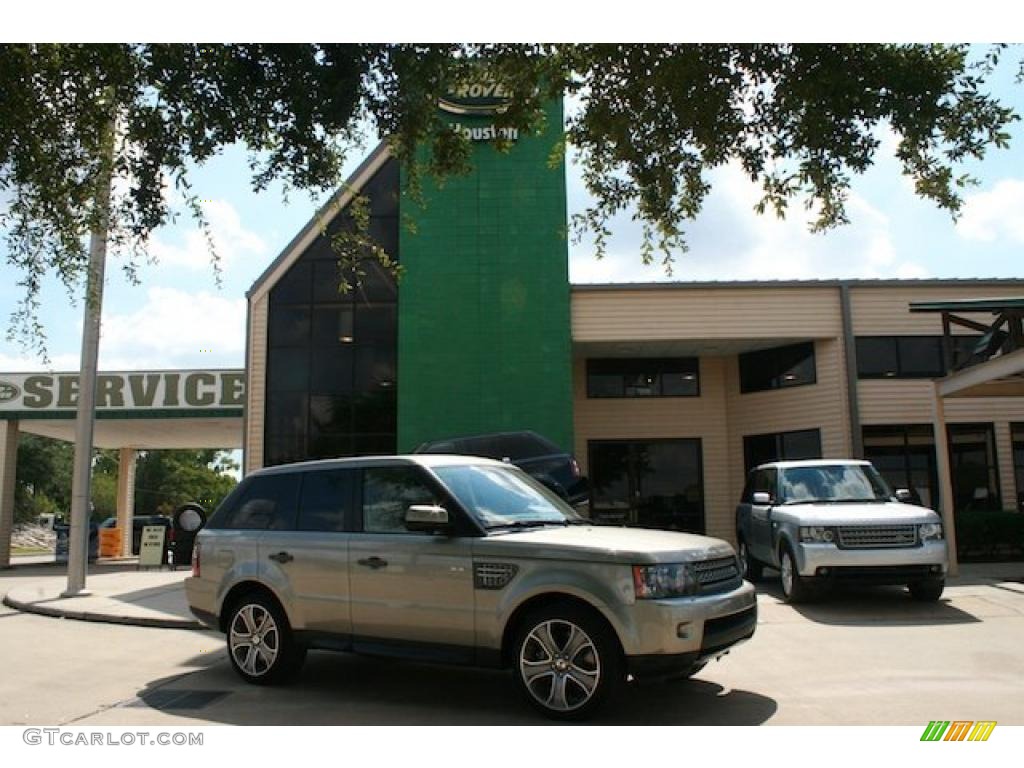 2011 Range Rover Sport Supercharged - Ipanema Sand Metallic / Almond/Nutmeg photo #1