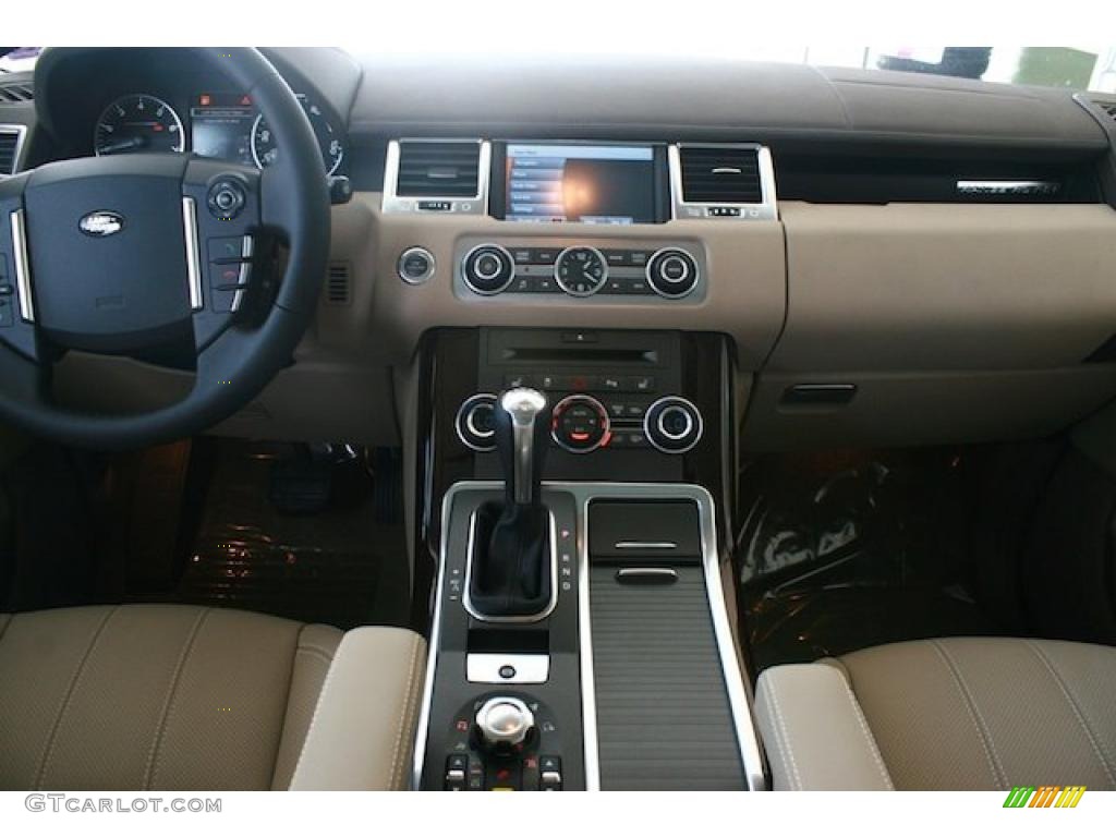 2011 Land Rover Range Rover Sport Supercharged Almond/Nutmeg Dashboard Photo #38377046
