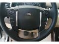 Almond/Nutmeg 2011 Land Rover Range Rover Sport Supercharged Steering Wheel