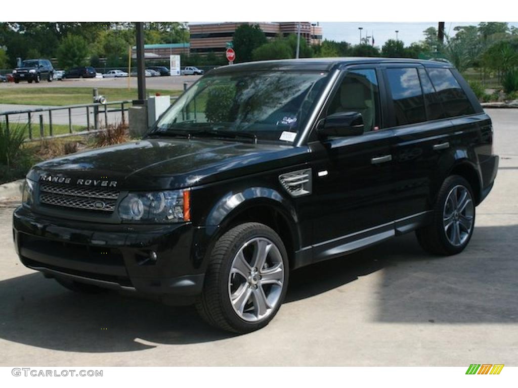 Santorini Black Metallic 2011 Land Rover Range Rover Sport Supercharged Exterior Photo #38377282