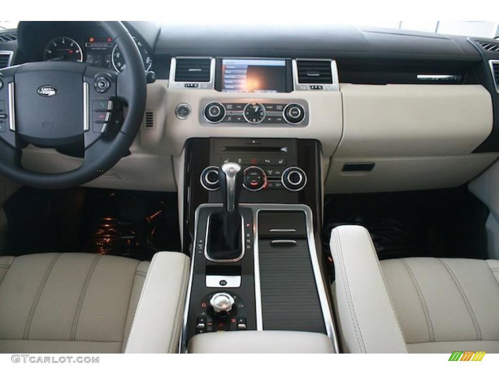 2011 Land Rover Range Rover Sport Supercharged Ivory/Ebony Dashboard Photo #38377322