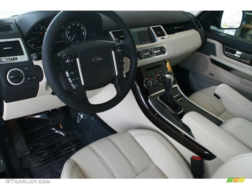 2011 Land Rover Range Rover Sport Supercharged Ivory/Ebony Dashboard Photo #38377426