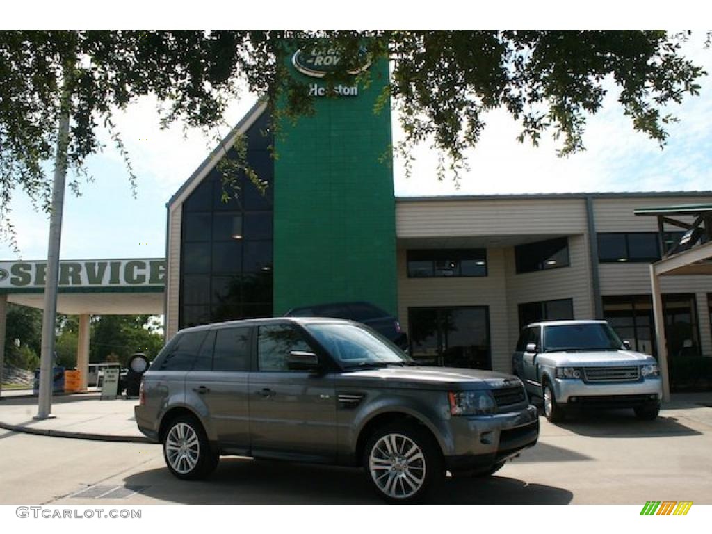 2011 Range Rover Sport HSE LUX - Stornoway Grey Metallic / Almond/Nutmeg photo #1