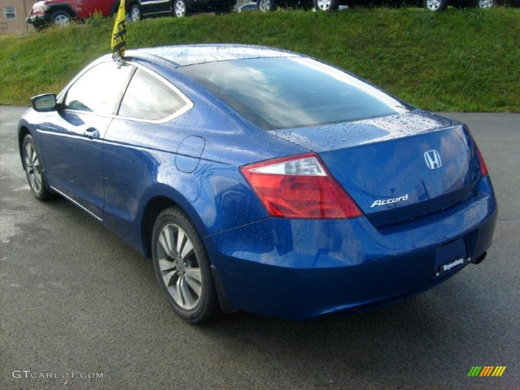 2008 Accord EX Coupe - Belize Blue Pearl / Black photo #3