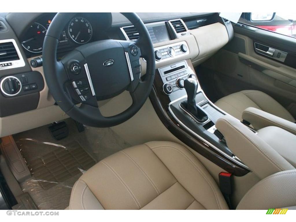 Almond/Nutmeg Interior 2011 Land Rover Range Rover Sport HSE LUX Photo #38377722