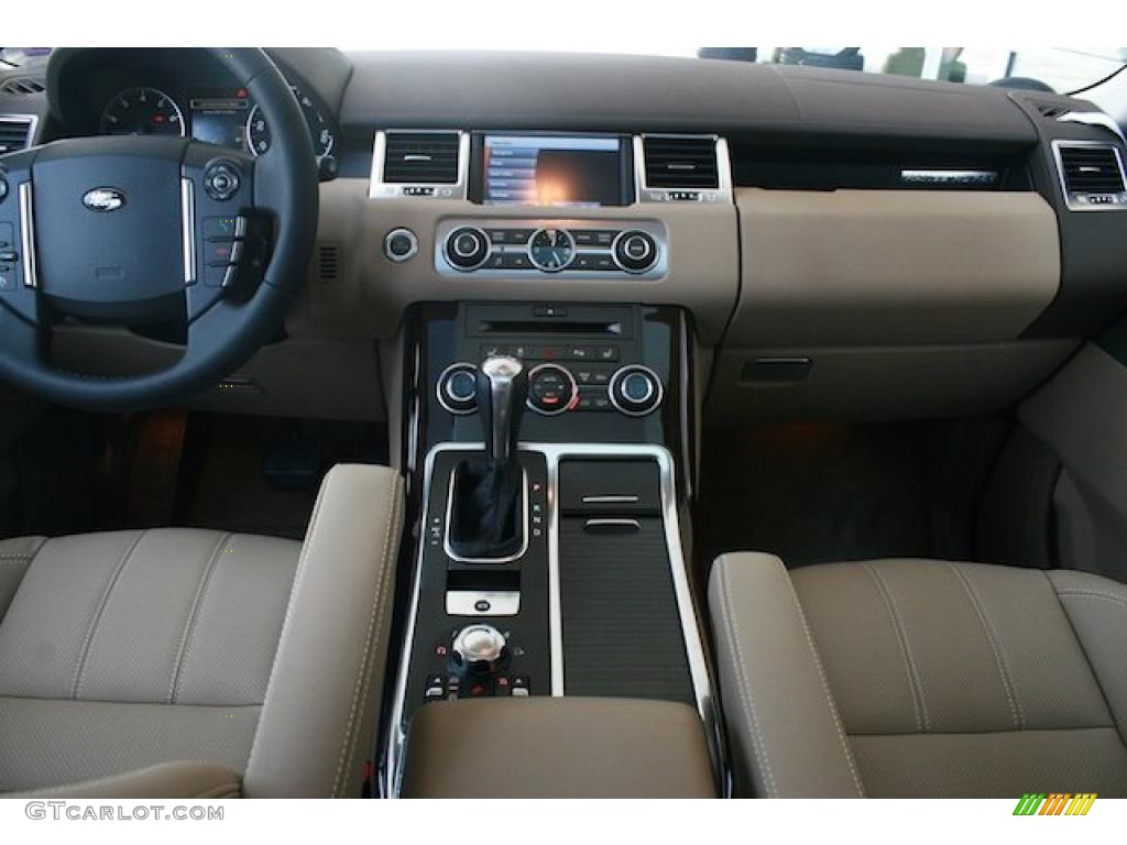 2011 Land Rover Range Rover Sport HSE LUX Almond/Nutmeg Dashboard Photo #38377923