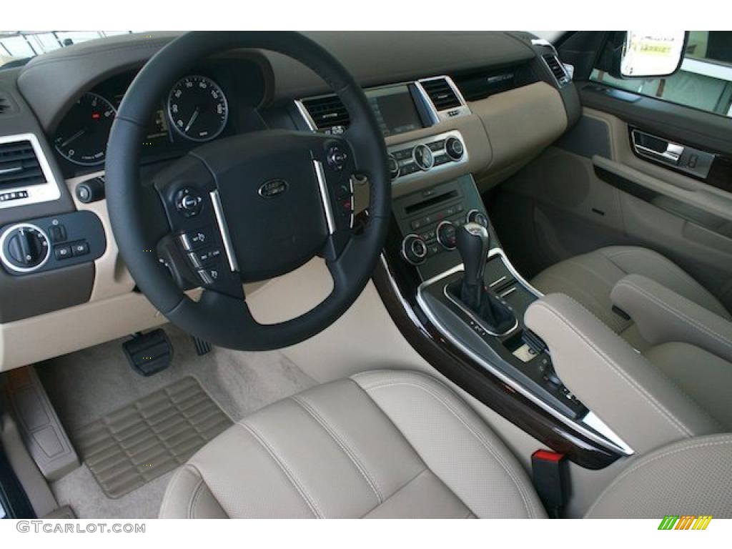 2011 Land Rover Range Rover Sport HSE LUX Almond/Nutmeg Dashboard Photo #38378019