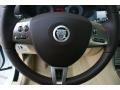 Barley Beige/Truffle Brown 2011 Jaguar XF XF Supercharged Sedan Steering Wheel