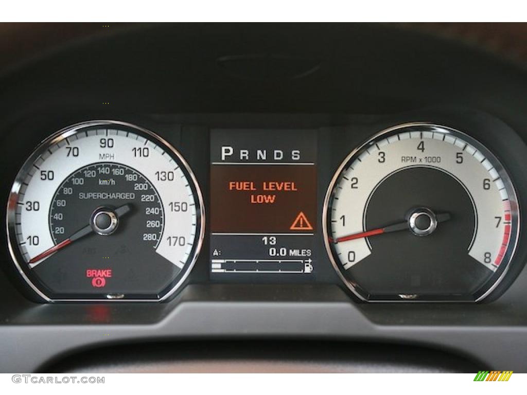2011 Jaguar XF XF Supercharged Sedan Gauges Photo #38378903