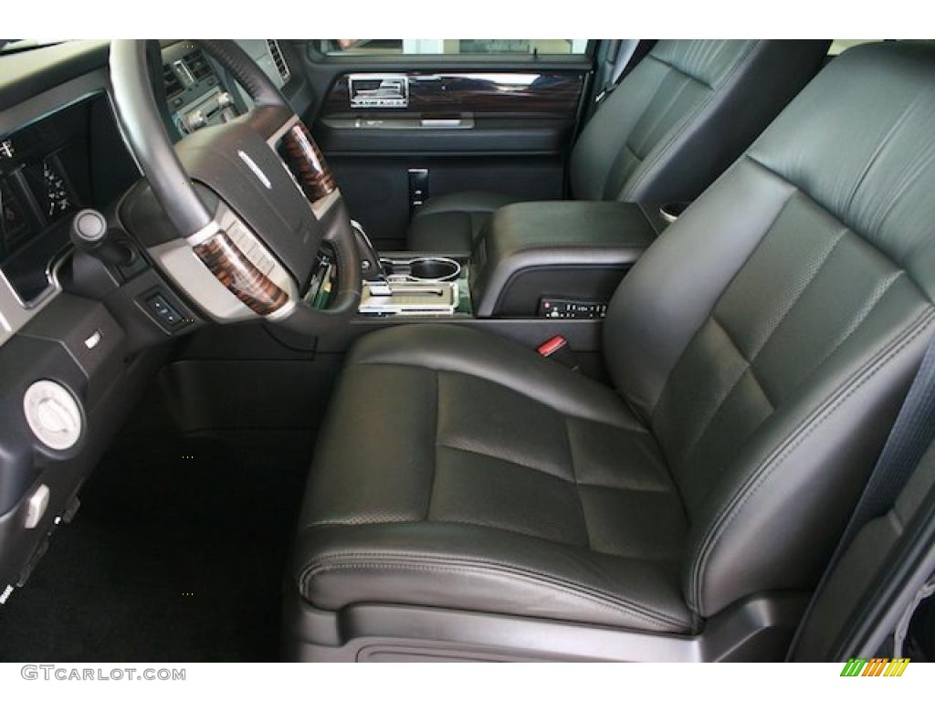 Charcoal Black Interior 2010 Lincoln Navigator Standard Navigator Model Photo #38379107