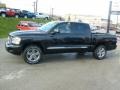 2008 Brilliant Black Dodge Dakota Laramie Crew Cab 4x4  photo #2