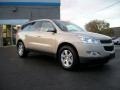 2010 Gold Mist Metallic Chevrolet Traverse LT  photo #1