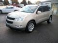 2010 Gold Mist Metallic Chevrolet Traverse LT  photo #7