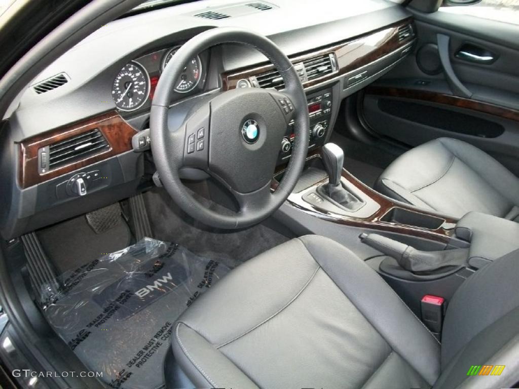 2011 BMW 3 Series 328i xDrive Sedan Black Dashboard Photo #38380910