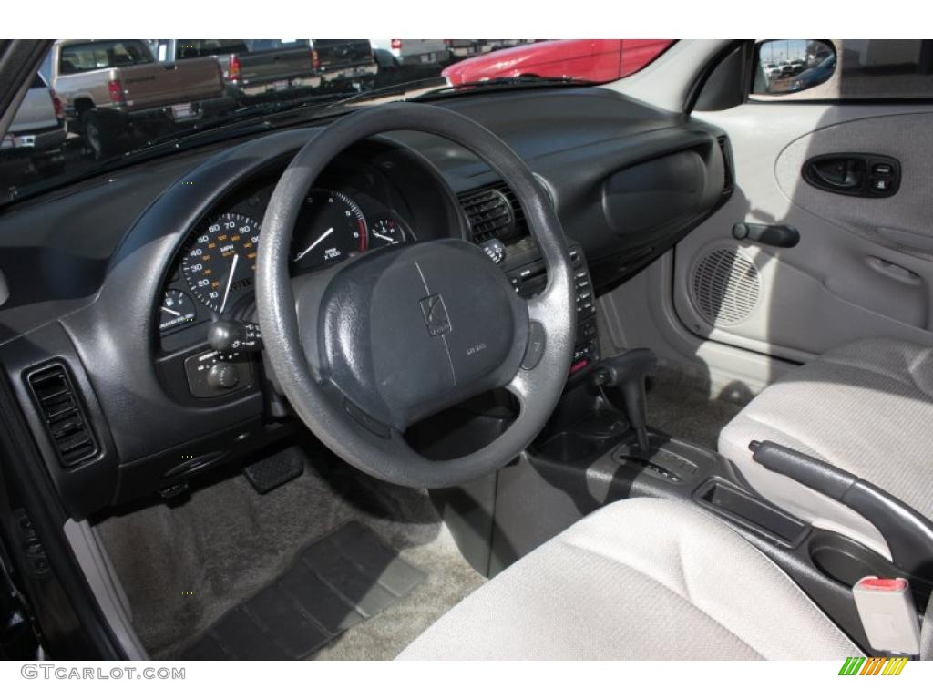 1999 Saturn S Series SW1 Wagon Gray Dashboard Photo #38381122