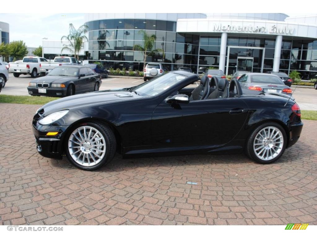 2007 Black MercedesBenz SLK 55 AMG Roadster 38342487 Photo 2