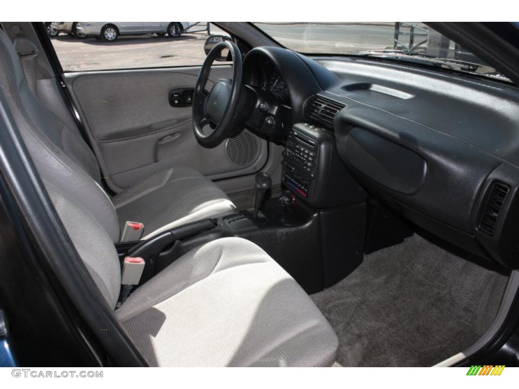 Gray Interior 1999 Saturn S Series SW1 Wagon Photo #38381202