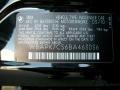 2011 BMW 3 Series 328i xDrive Sedan Info Tag