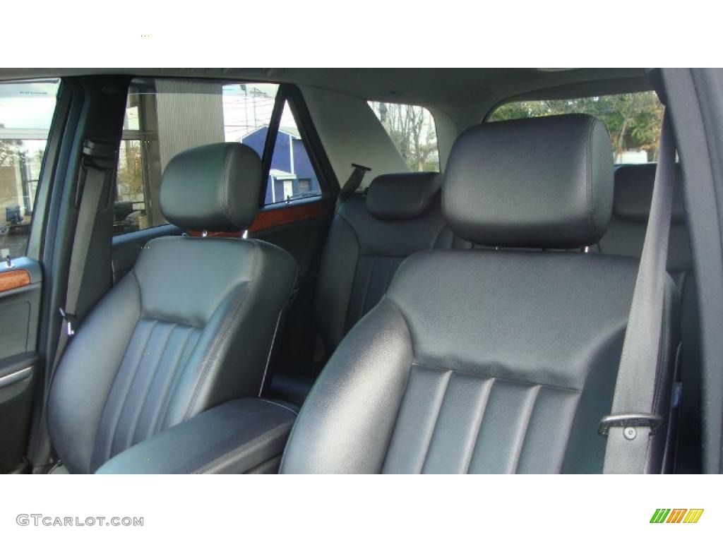 Black Interior 2007 Mercedes-Benz ML 350 4Matic Photo #38382474