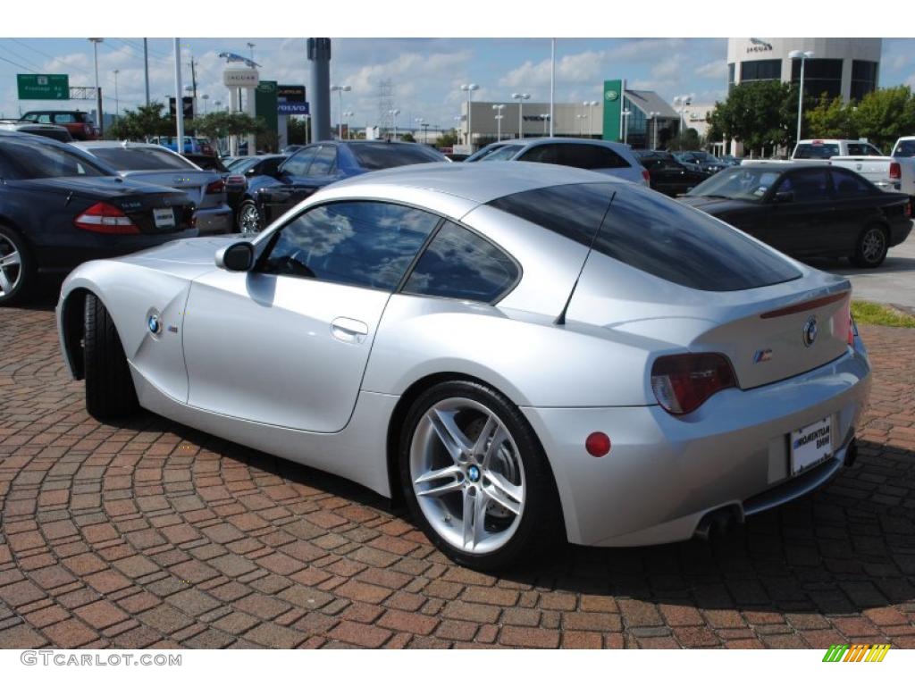 2007 M Coupe - Titanium Silver Metallic / Black photo #3