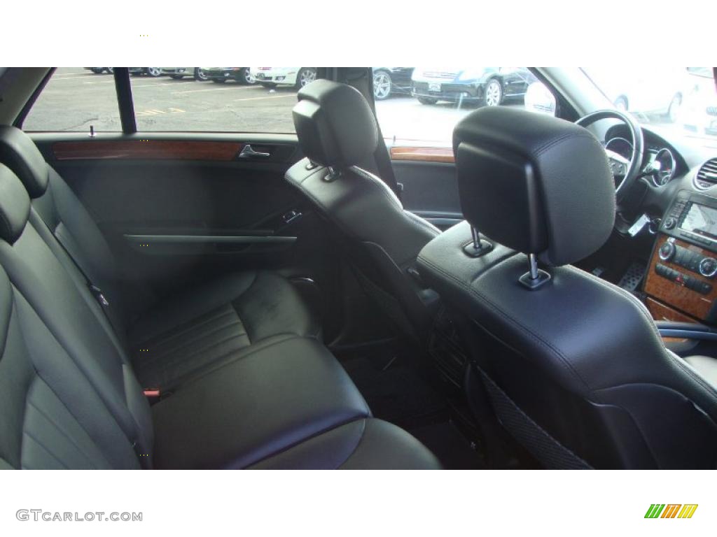 Black Interior 2007 Mercedes-Benz ML 350 4Matic Photo #38382518