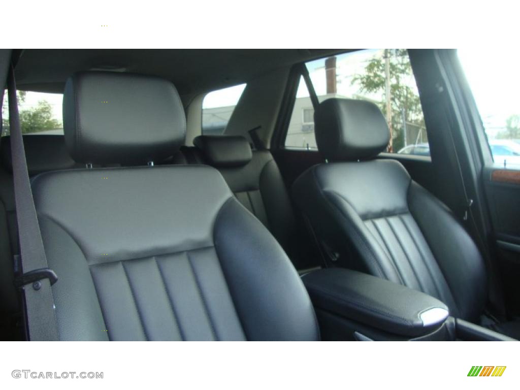 Black Interior 2007 Mercedes-Benz ML 350 4Matic Photo #38382546