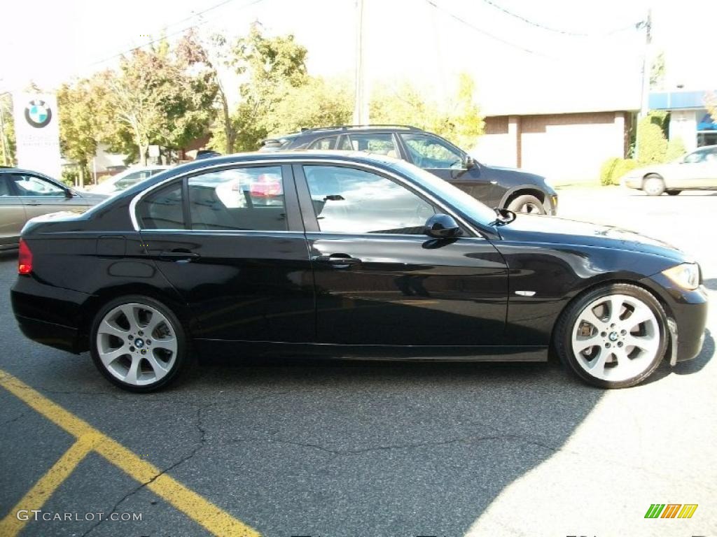 2008 3 Series 335i Sedan - Jet Black / Black photo #4