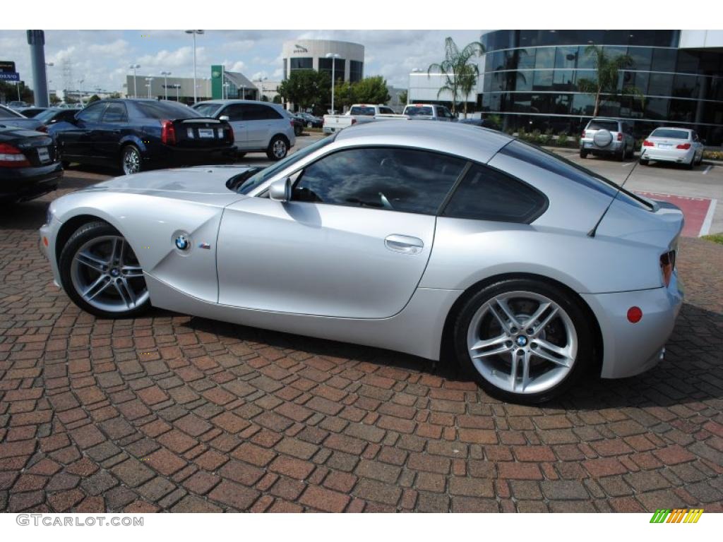 2007 M Coupe - Titanium Silver Metallic / Black photo #17