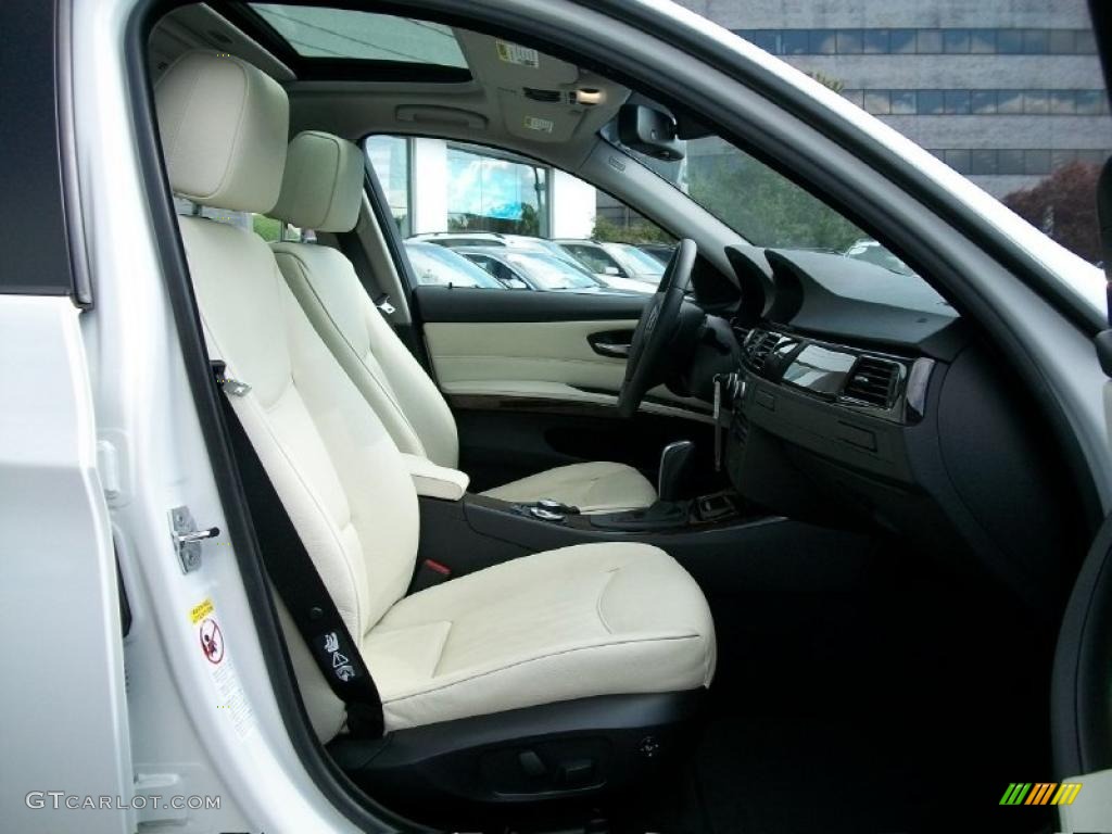 Black Interior 2008 BMW 3 Series 328xi Sedan Photo #38383622