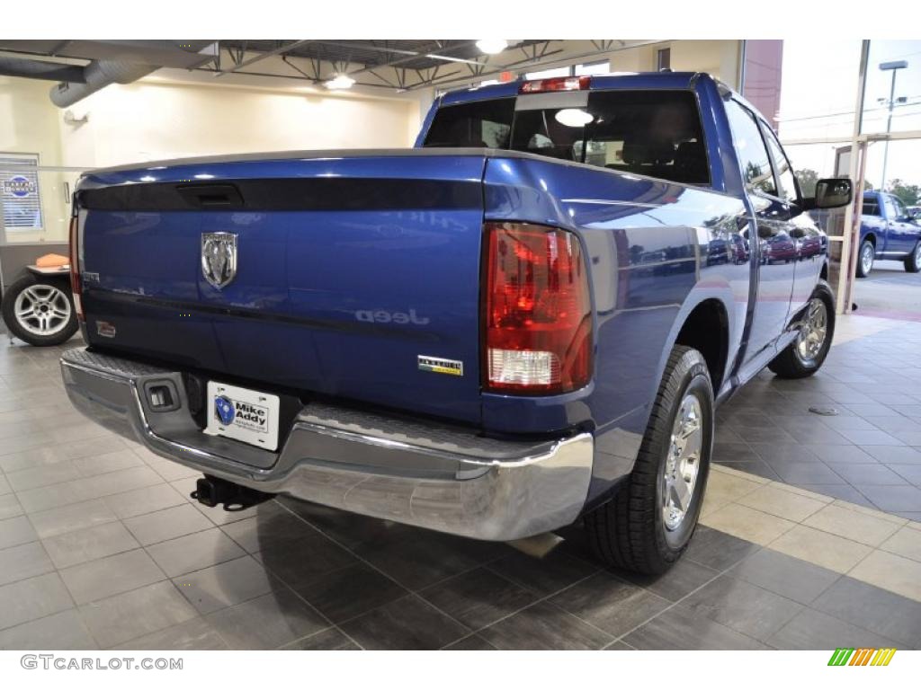 2009 Ram 1500 SLT Crew Cab - Deep Water Blue Pearl / Dark Slate/Medium Graystone photo #5