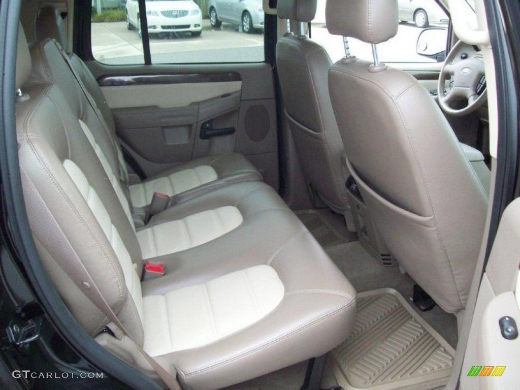 Medium Parchment Interior 2005 Ford Explorer Eddie Bauer 4x4 Photo #38384258