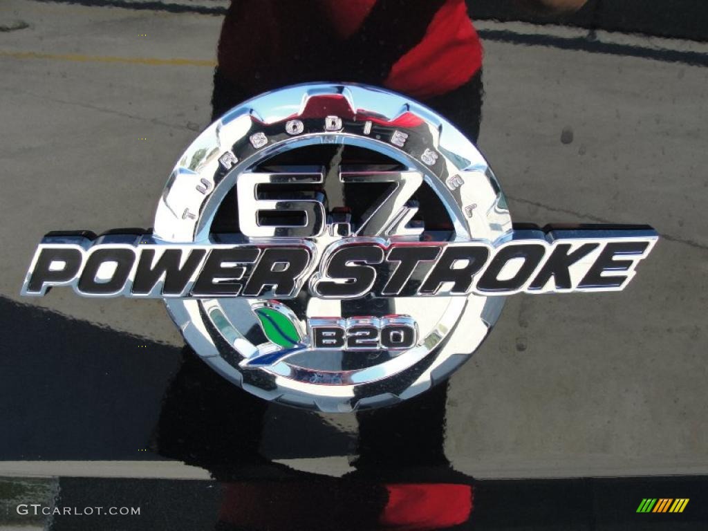 2011 Ford F350 Super Duty Lariat Crew Cab 4x4 Dually Marks and Logos Photo #38385738