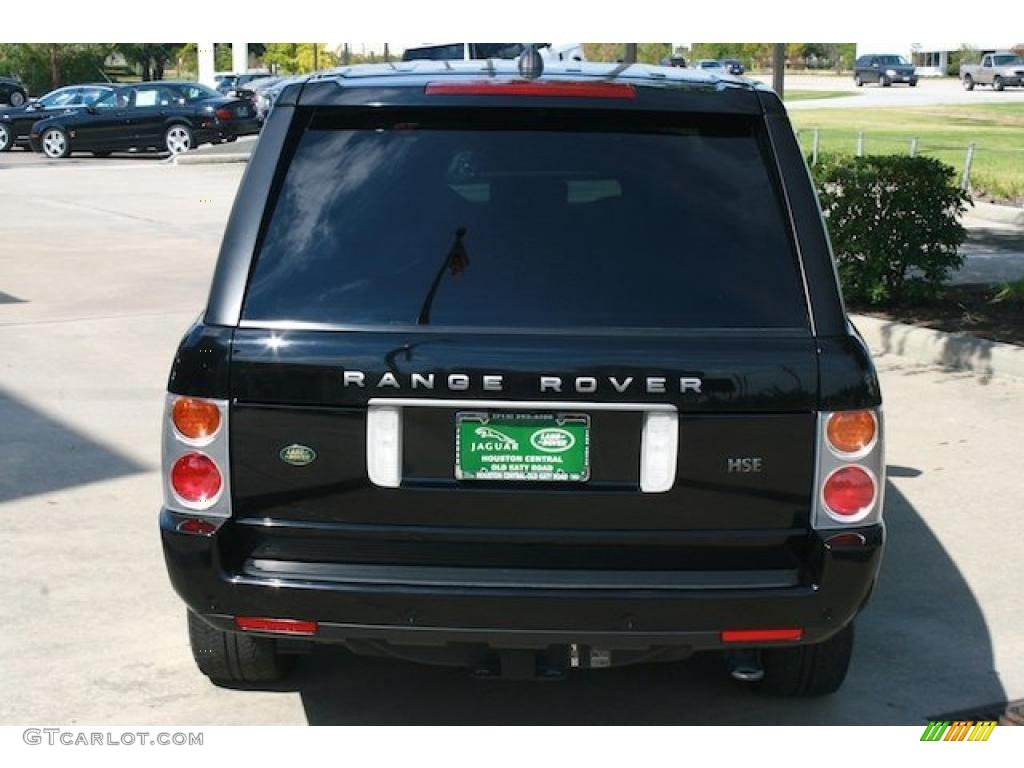 2005 Range Rover HSE - Java Black Pearl / Sand/Jet photo #11