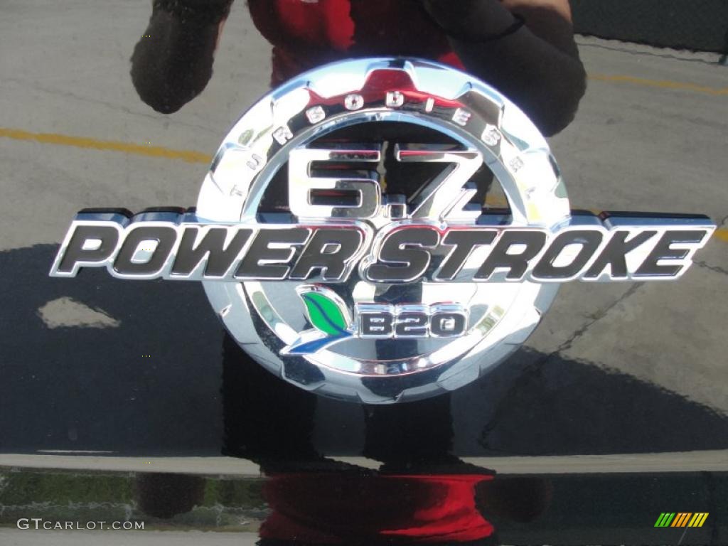 2011 Ford F250 Super Duty Lariat Crew Cab 4x4 Marks and Logos Photo #38386171
