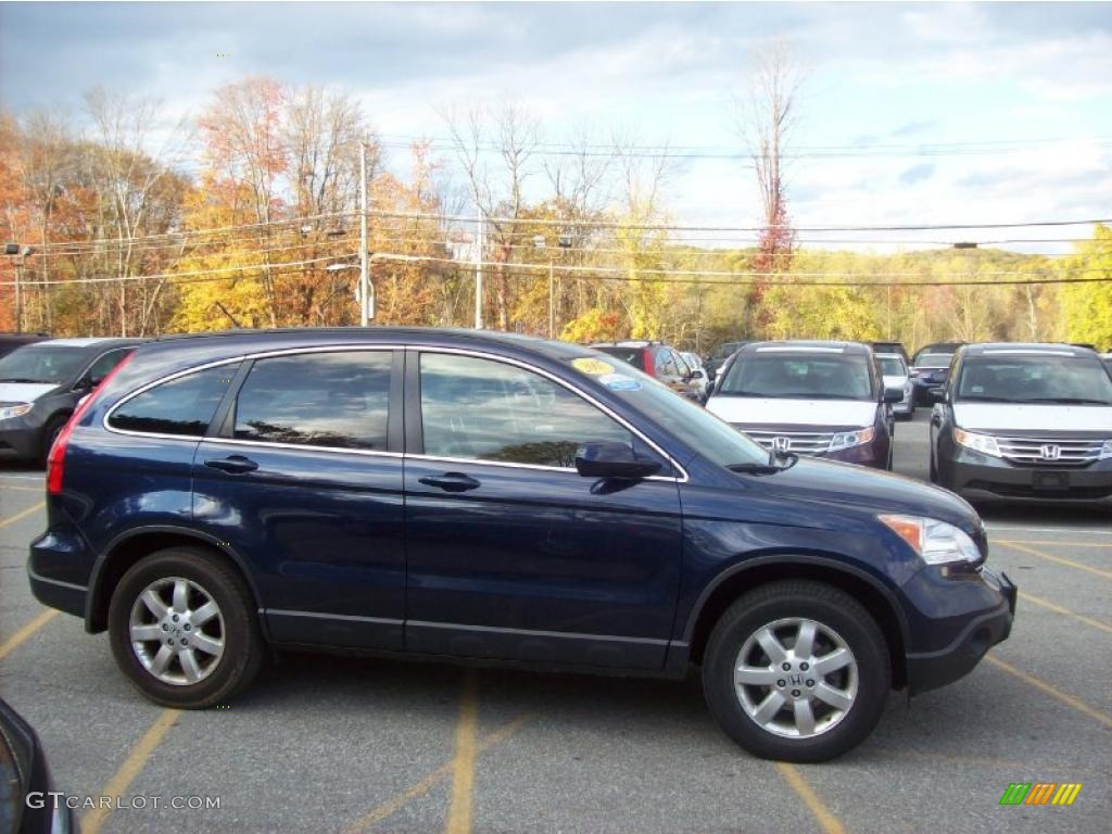 2007 CR-V EX-L 4WD - Royal Blue Pearl / Gray photo #21